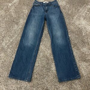 Hollister Blue Ultra High-Rise Dad Jeans